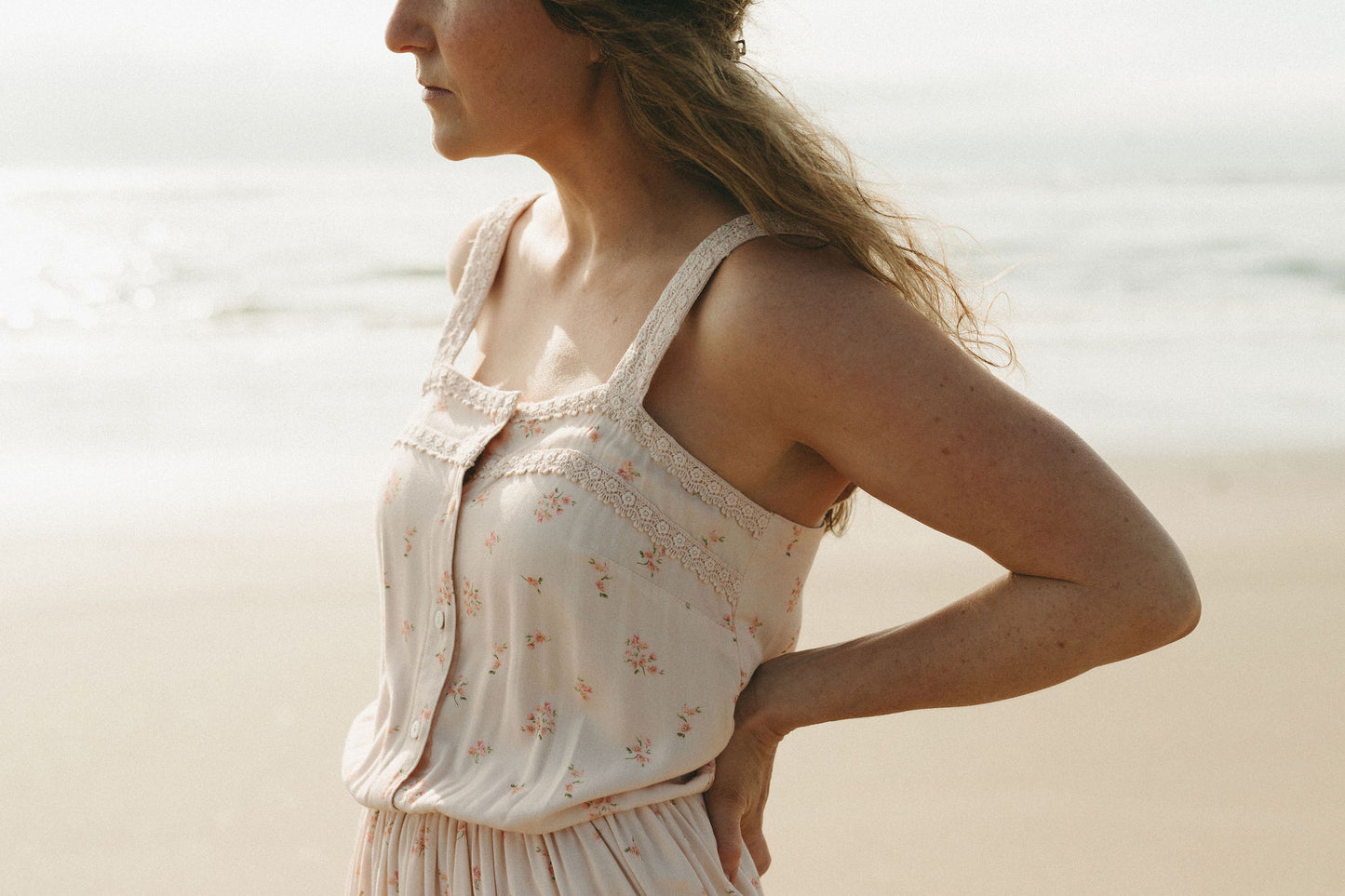 Grace Dress in Blush Blossom