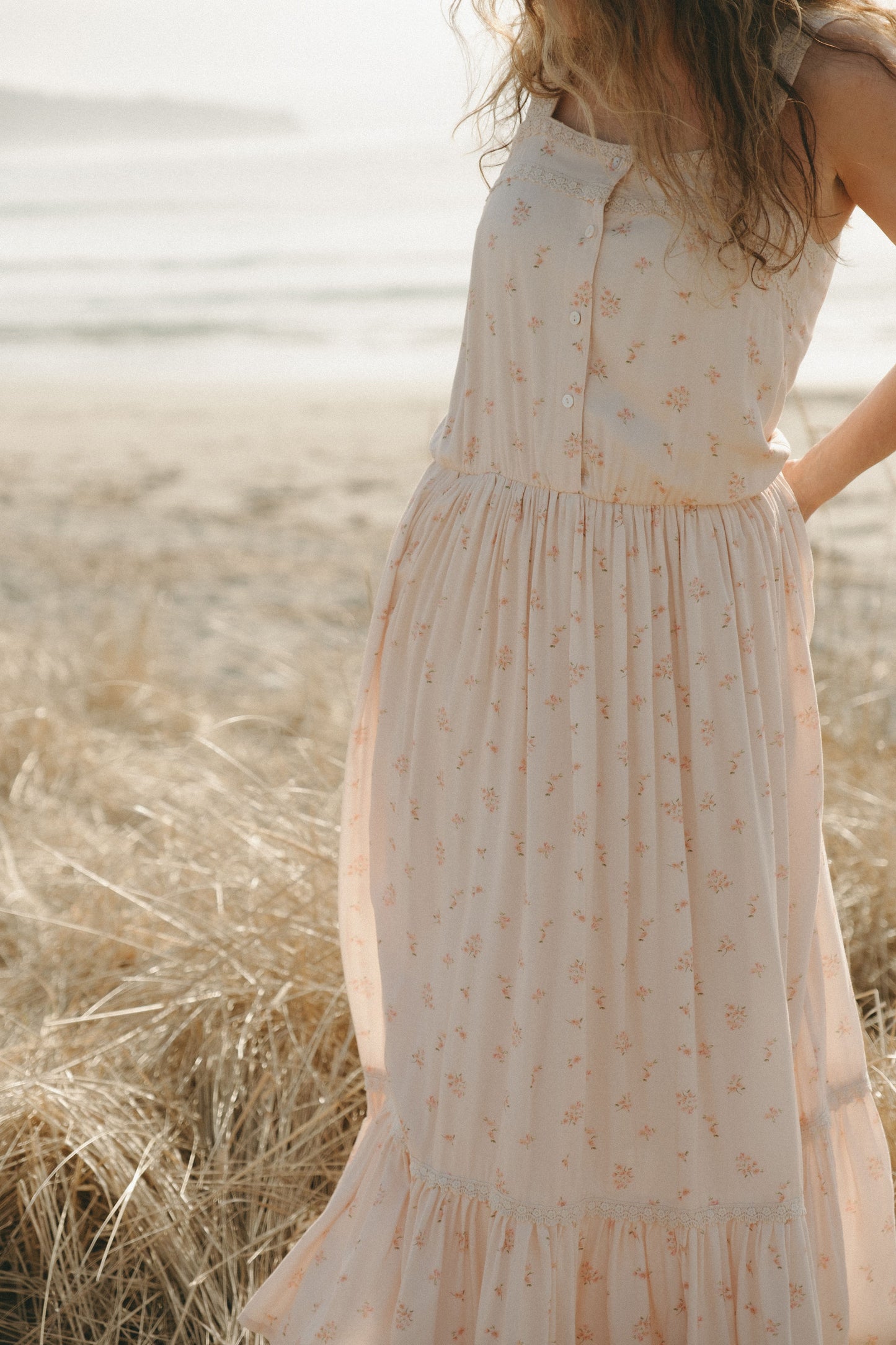 Grace Dress in Blush Blossom