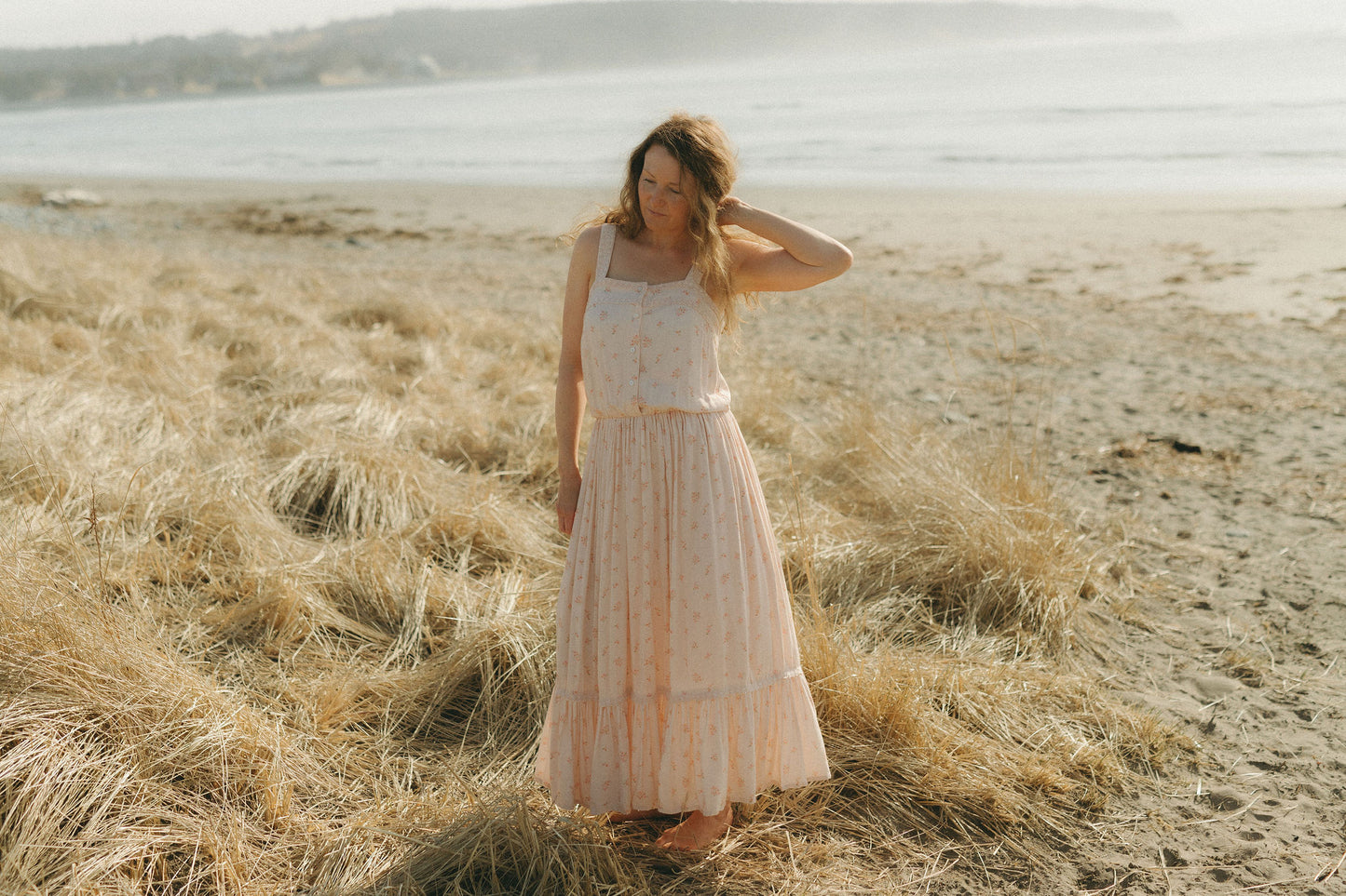 Grace Dress in Blush Blossom