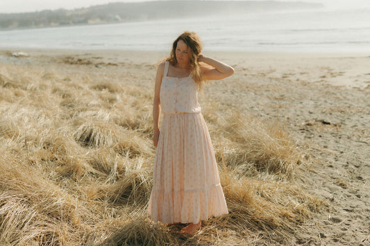 Grace Dress in Blush Blossom