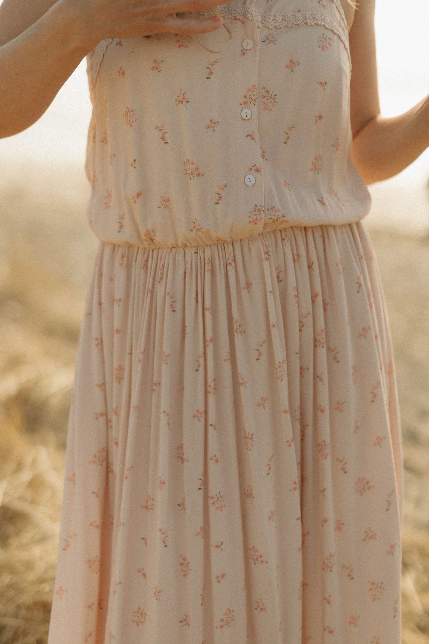 Grace Dress in Blush Blossom