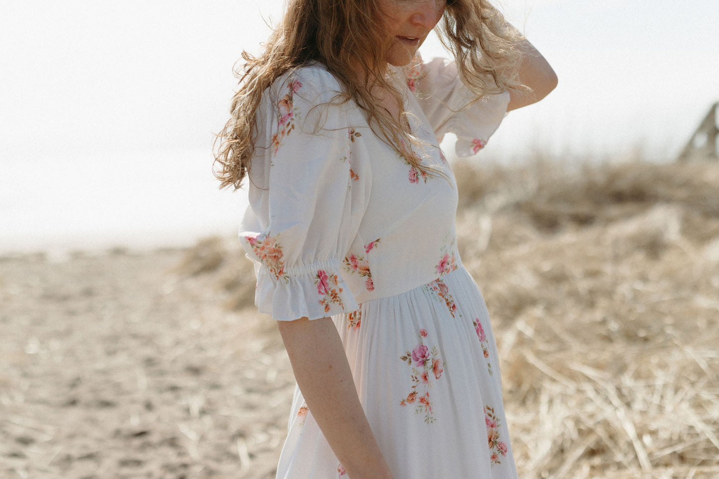 Shei Dress in Rose Garden