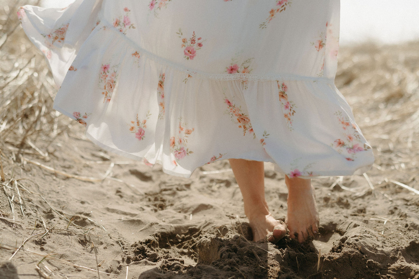 Shei Dress in Rose Garden