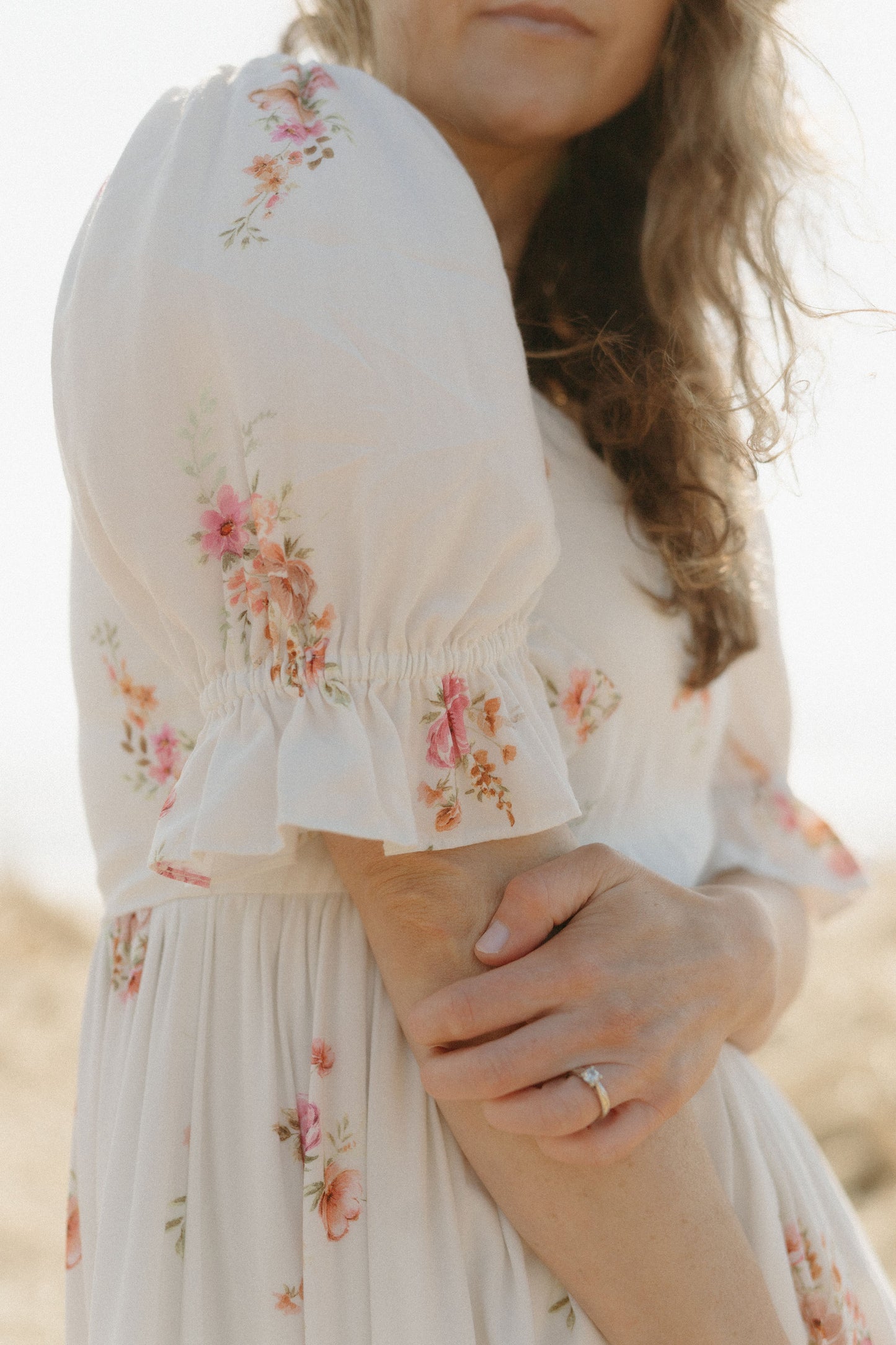 Shei Dress in Rose Garden