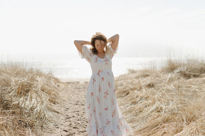 Shei Dress in Rose Garden