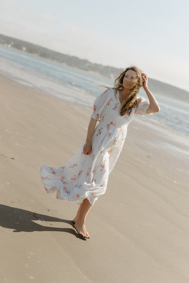 the shei dress – Peach Rose